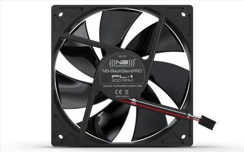 Actual product image Noiseblocker Black Silent Pro-Series PL2 (120 mm, 1 x)