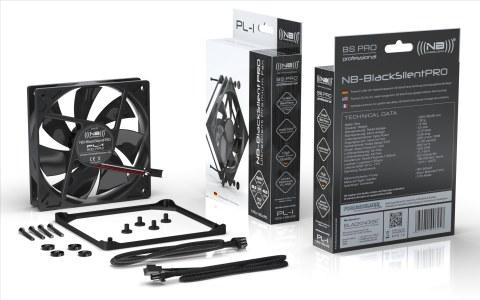 Actual product image Noiseblocker Black Silent Pro-Series PL2 (120 mm, 1 x)
