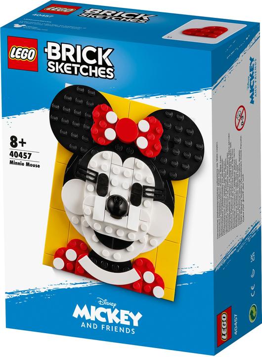 Immagine prodotto LEGO Schizzi di mattoni - Minnie Mouse (40457, LEGO Disney, Set LEGO rari)
