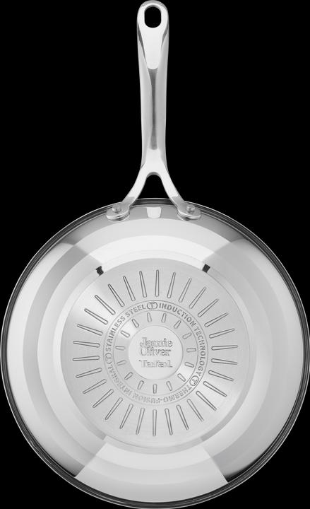 Produktbild Tefal Jamie Oliver Cook Smart Wokpfanne (28 cm, Wok Pfanne, Bratpfanne, Edelstahl)