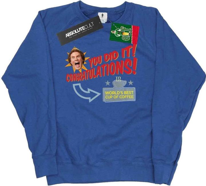 Elf World's Best Coffee Sweatshirt (XXL)