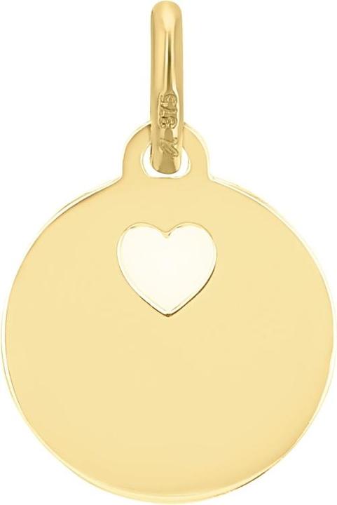 Immagine prodotto Amor Ciondolo Cupido da donna, oro 375 | cuore (Oro 375, 9 ct)