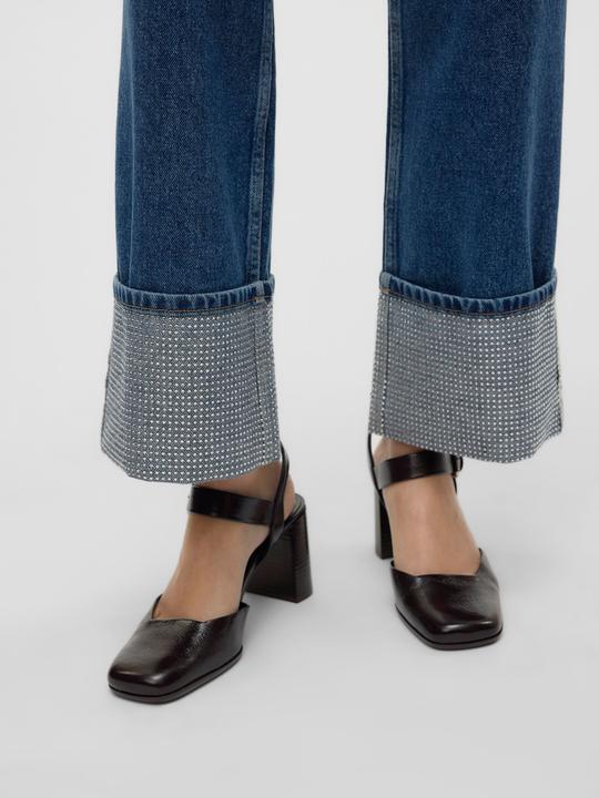 Produktbild Vero Moda VMCHLOE Hohe Taille Weiter Beinschnitt Jeans Weit geschnitten (W30/L32)