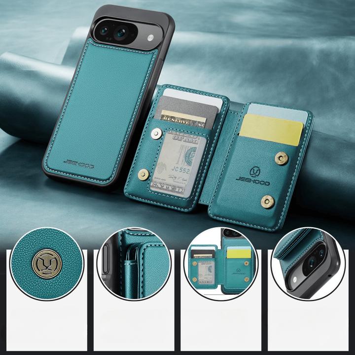 Actual product image Cover-Discount Google Pixel 9 / 9 Pro - 2-in-1 back cover with credit card holder (Google Pixel 9 Pro Fold, Google Pixel 9)