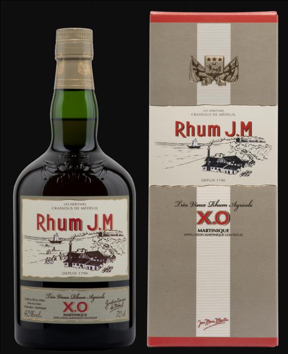 Actual product image Distillerie J.M Rhum Très Vieux Agricole XO (1 x 70 cl)