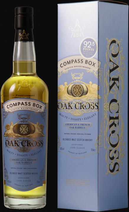 Immagine prodotto Compass Box Croce di quercia (Miscelato Whisky, 1 x 75 cl)