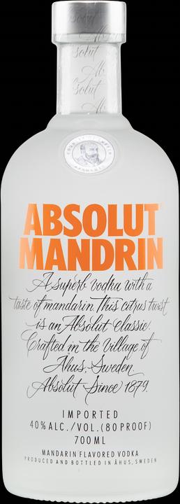 Produktbild Absolut Vodka Mandarine (1 x 70 cl)