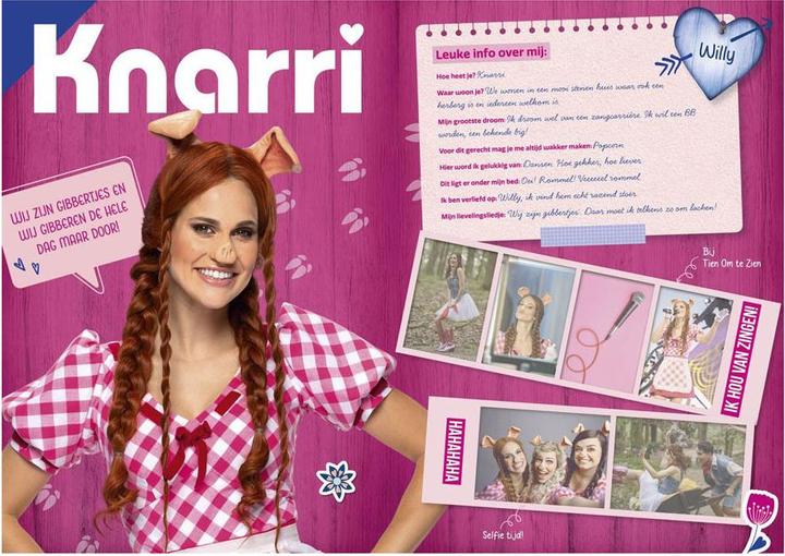 Produktbild K3: 3 Ferkel-Fanbuch mit Aufklebern