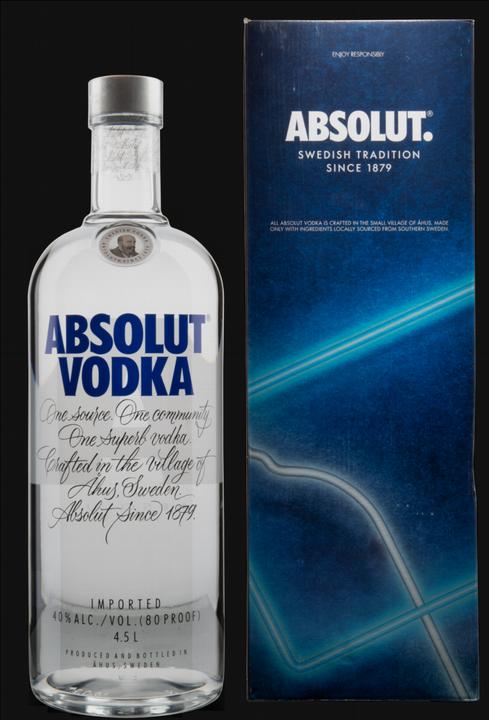 Produktbild Absolut Vodka (1 x 450 cl)