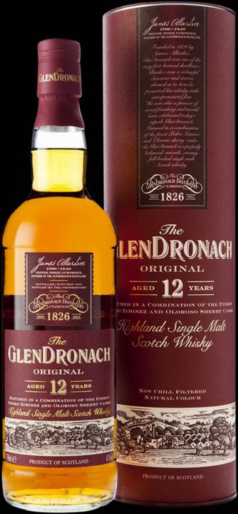 Immagine prodotto Glendronach 12 anni originale (Single Malt, Whisky scozzese, 1 x 70 cl)