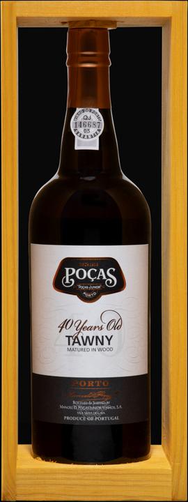 Produktbild Manoel D. Pocas Jr. Vinhos Porto Tawny 40 years (1 x 75 cl)