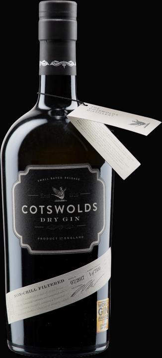 Actual product image Cotswold Dry gin (1 x 70 cl)