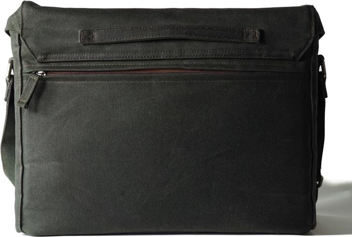 Produktbild Compagnon The messenger II in waxed canvas dark green
