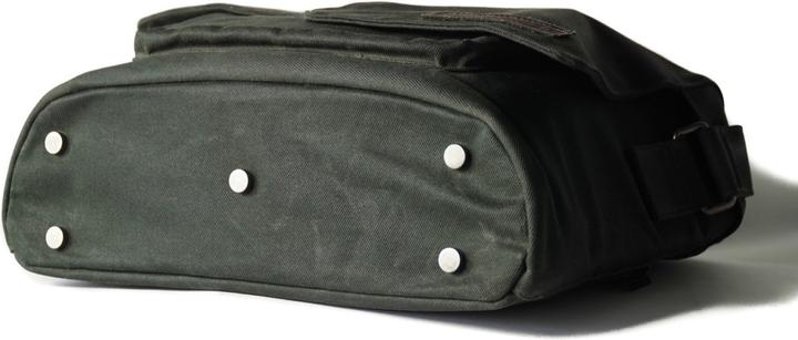 Produktbild Compagnon The messenger II in waxed canvas dark green