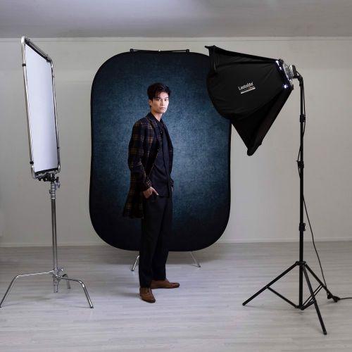 Actual product image Lastolite Vintage Collapsible 1.5 x 2.1m Ink/Sage (154 cm, 215 cm)