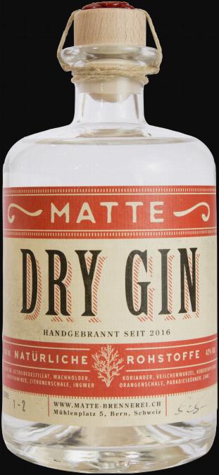 Actual product image Matte Brennerei dry gin (1 x 20 cl)