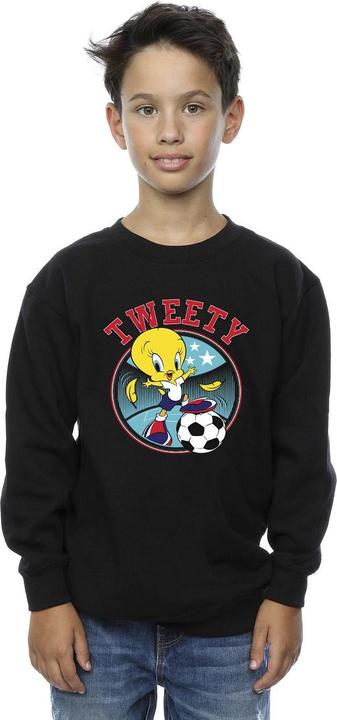 Actual product image Looney Tunes Boys Tweety Football Circle Sweatshirt (104)