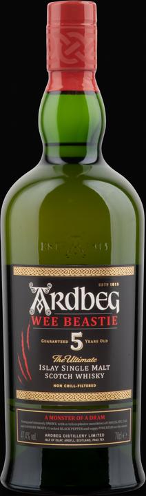 Immagine prodotto Ardbeg Single Malt Wee Beastie (Single Malt, Whisky scozzese, 1 x 70 cl)