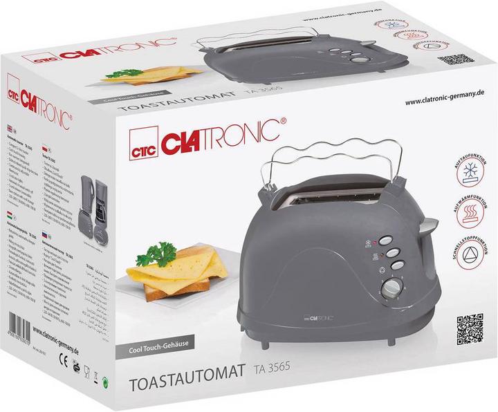 Produktbild Clatronic Toaster TA 3565 2 Scheiben