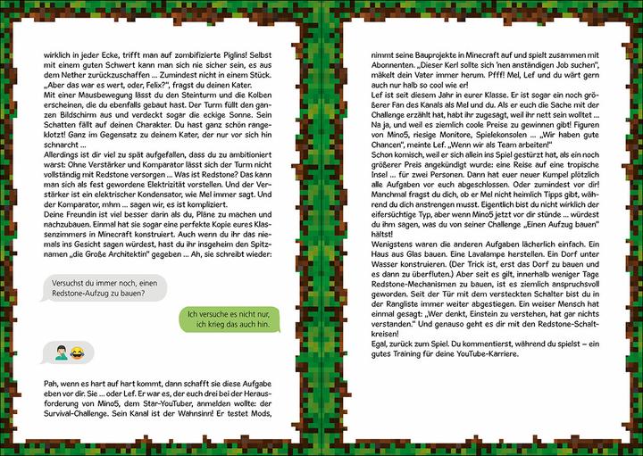 Nutritional values and ingredients Loewe Der Minecraft Code (Band 1) - Flucht aus dem Würfel-Gefängnis (German, Daniel Landes, Chiara Iacobelli, Gauthier Wendling, Arianna Sabella, Loewe children's books, 2024)