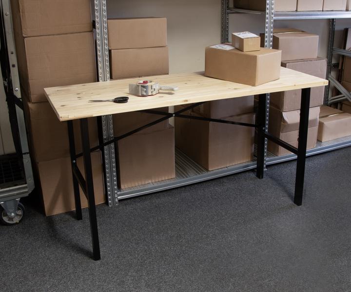 Image du produit CarTech Werktisch FSC® SQS-COC-100130 (159 cm, 58 cm)