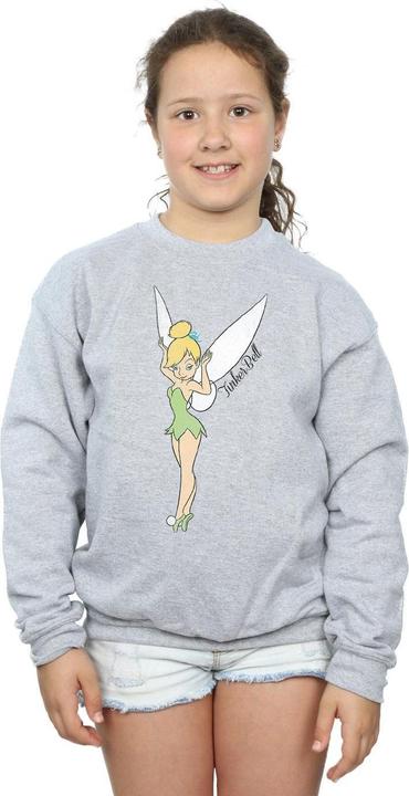 Actual product image Disney Girls Classic Tinkerbell Sweatshirt (152, 158)