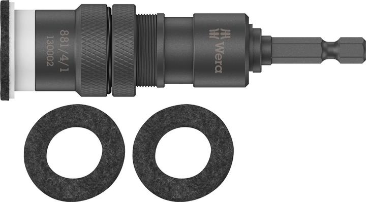 Wera 881/4/1 SB Bithouder met variabele inschroefdieptebegrenzing (6,3 mm)