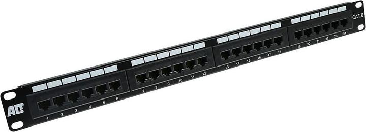Actual product image Patchpanel 24-ports unshielded CAT6 PATCHPANEL 24P UTP C6