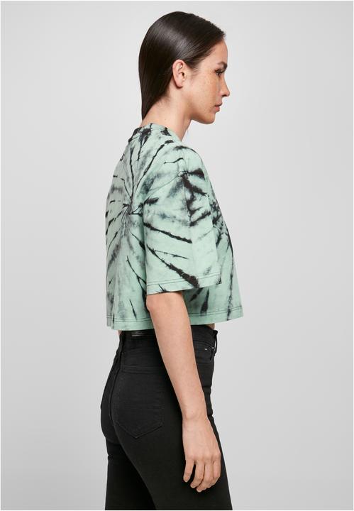 Actual product image Urban Classics Ladies Oversized Cropped Tie Dye Tee (3XL)
