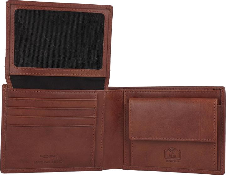 Actual product image Valentino Five wallet RFID protection leather 11 cm