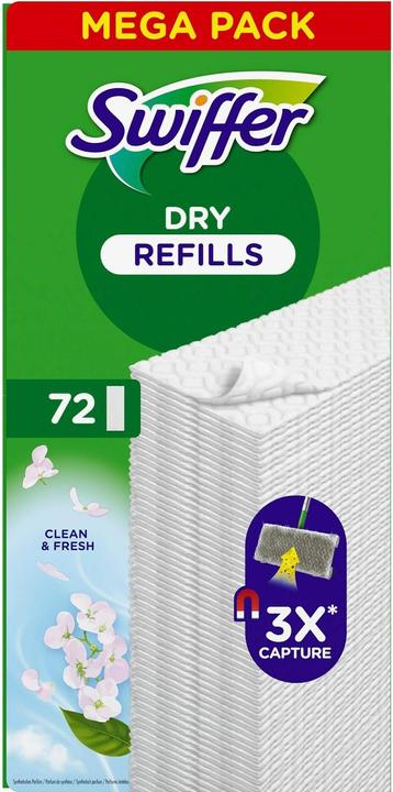 Produktbild Swiffer Bodenwischer Dry Nachfülltücher 72 Stück (72 Stk.)