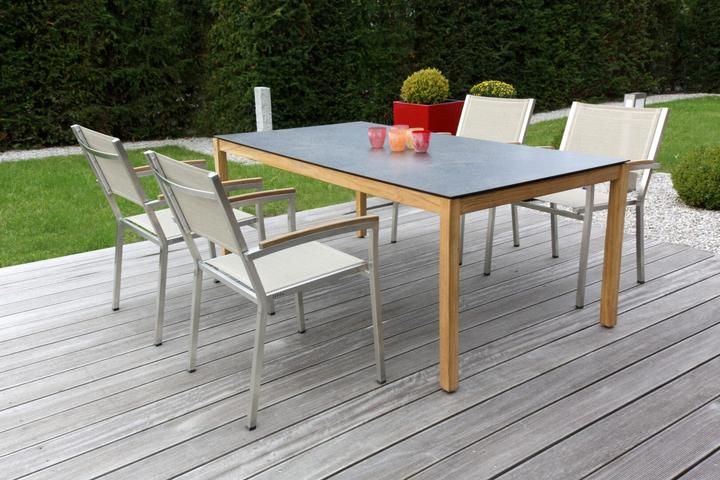 Immagine prodotto Zebra Mobili da giardino PONTIAC Poltrona PONTIAC con schienale piccolo argenta