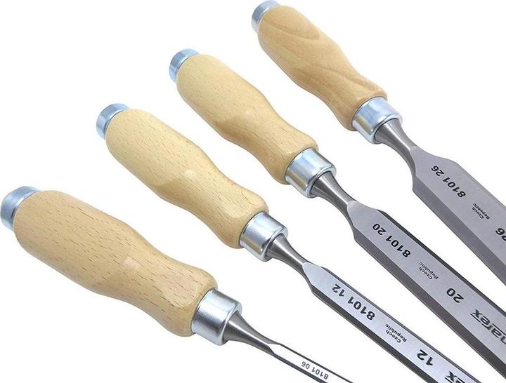 Image du produit Narex Set de ciseaux à bois 4 pièces