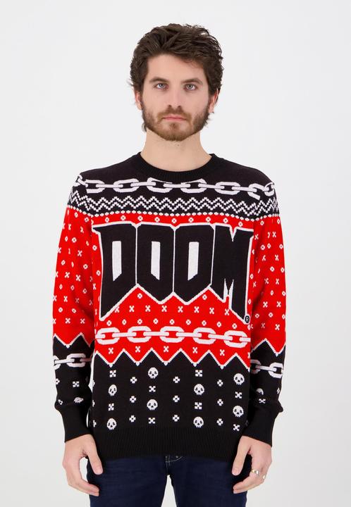 Immagine prodotto Doom Maglione di Natale a maglia (S)
