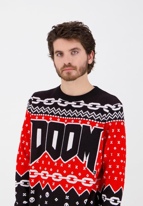 Immagine prodotto Doom Maglione di Natale a maglia (S)