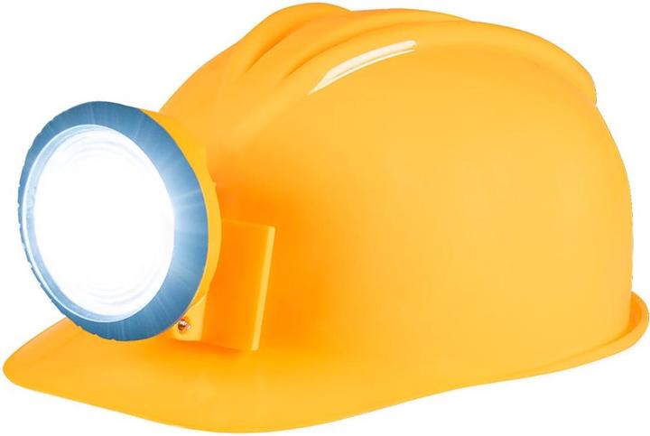 Actual product image Boland Benelux Helmet construction worker w. light (adjustable)