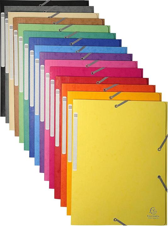 Actual product image Exacompta Rubber band folder A4 vanilla (A4, 1 x)