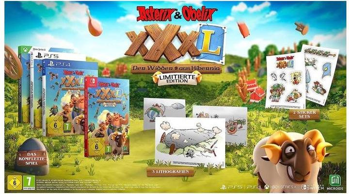 Immagine prodotto Microids Asterix & Obelix XXXL: L'ariete di Hibernia - Edizione limitata (Switch, Switch Lite, Switch OLED, DE)