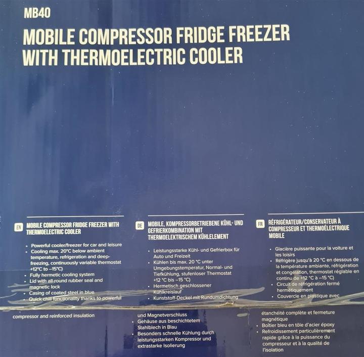 Image du produit Mobicool MB 40 AC/DC (40 l)