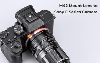 Actual product image K&F Concept Bajonettadapter - M42 / Sony E
