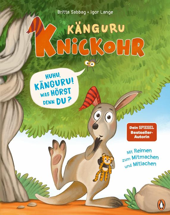 Produktbild Känguru Knickohr – Huhu, Känguru! Was hörst denn du? (Deutsch)