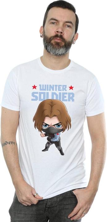 Produktbild Winter Soldier Bucky Toon TShirt (XXL)