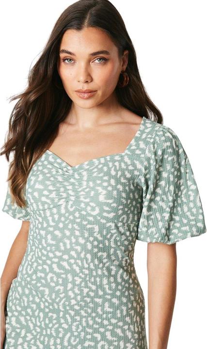 Produktbild Dorothy Perkins Midikleid Geraffte Front Puffärmel (32 D)