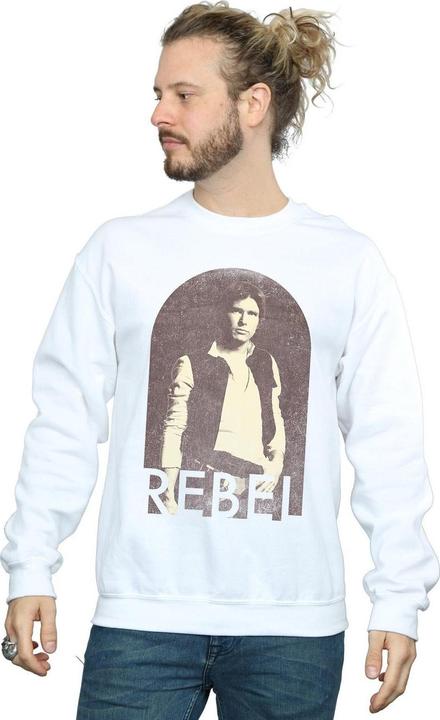 Actual product image Star Wars Mens Han Solo Rebel Sweatshirt (S)