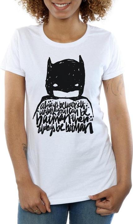 Produktbild Batman Sei immer du selbst BaumwollTShirt (L)