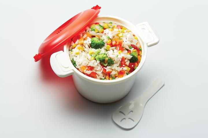 Actual product image Kitchen Craft Microwave rice cooker
