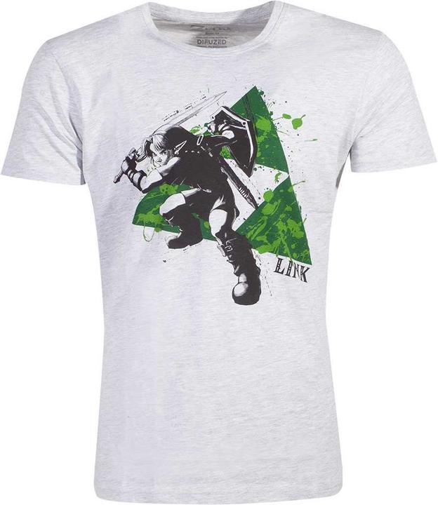 The Legend of Zelda Splatter Triforce Men's Tshirt