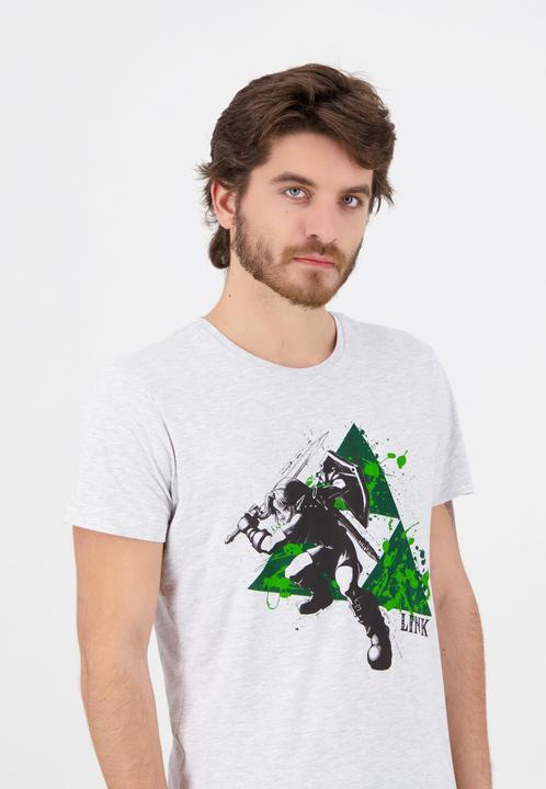 Immagine prodotto The Legend of Zelda Tshirt da uomo Splatter Triforce (M)