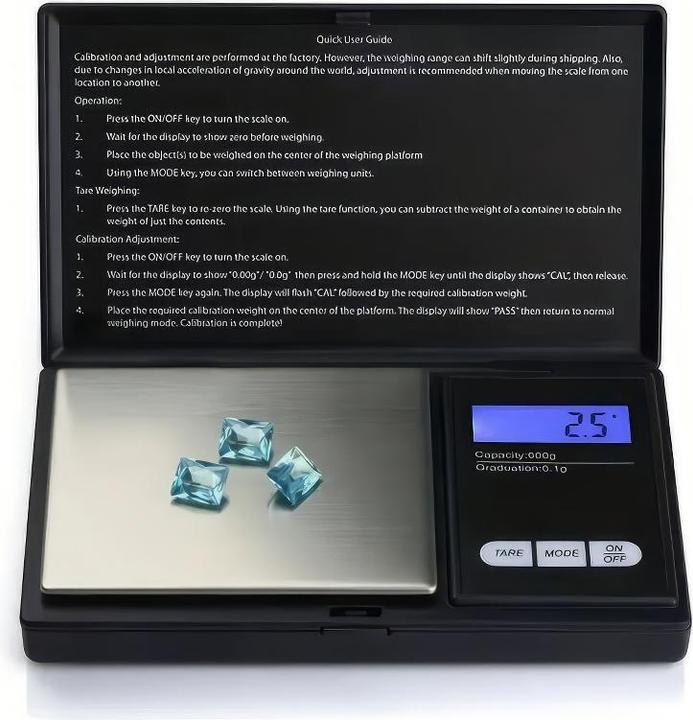 AAi Mobile Digitale Mini Taschenwaage MD-C