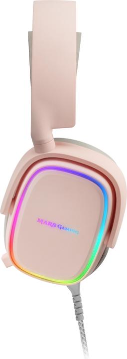 Actual product image Mars Gaming Casque Micro Gamer Mhax RGB (Rose) (Cable)